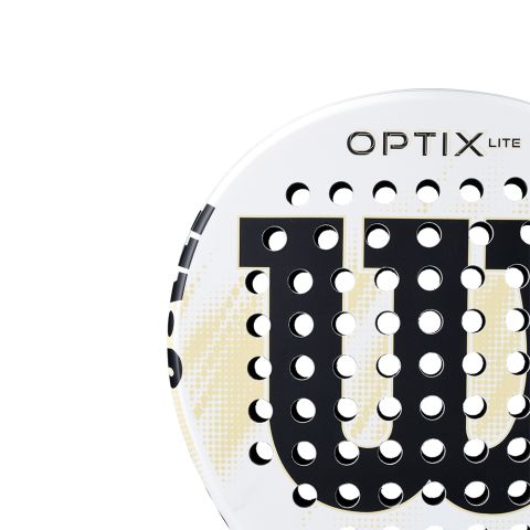 Raquette Padel Wilson Optix Lite V2 Blanc