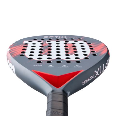 Raquette Padel Wilson Optix Power V2 Rouge