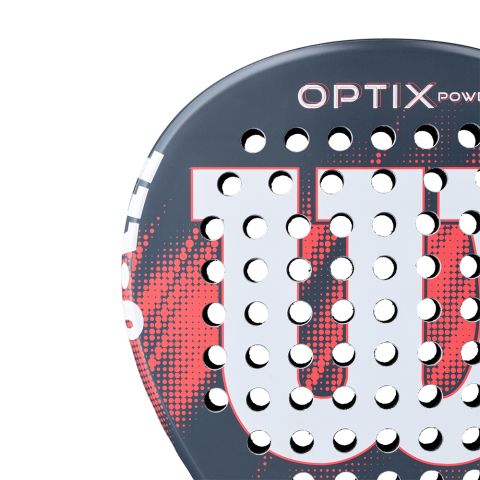 Raquette Padel Wilson Optix Power V2 Rouge