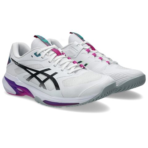 Chaussures Tennis Asics Solution Speed FF 4 Homme Blanc/Violet