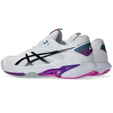 Chaussures Tennis Asics Solution Speed FF 4 Homme Blanc/Violet