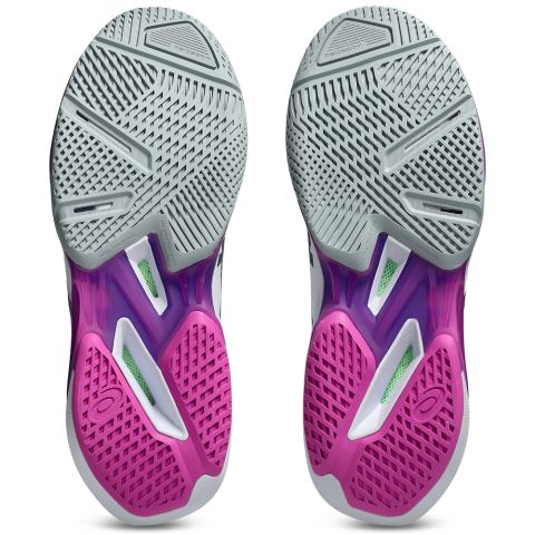 Chaussures Tennis Asics Solution Speed FF 4 Homme Blanc/Violet