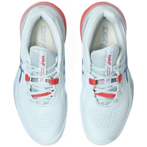 Chaussures Tennis Asics Gel Resolution X Femme Bleu Clair