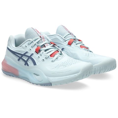 Chaussures Tennis Asics Gel Resolution X Femme Bleu Clair