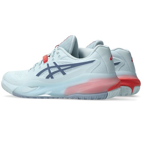 Chaussures Tennis Asics Gel Resolution X Femme Bleu Clair