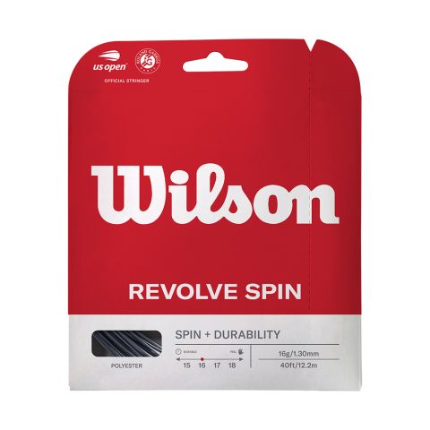 Garniture Wilson Tennis Revolve Spin Noir