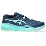 Chaussures Tennis Asics Gel Resolution X Homme Bleu/Menthe