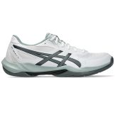 Chaussures Badminton Asics Gel Rocket 12 Homme Blanc/Vert