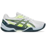 Chaussures Badminton Asics Gel Powerbreak GS Junior Blanc/Jaune