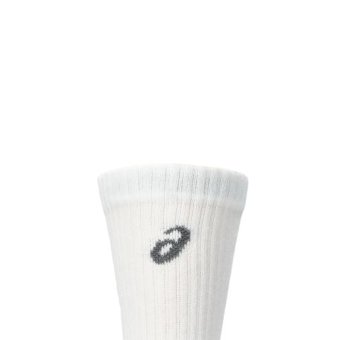 Chaussettes Asics Crew Logo Blanc x3