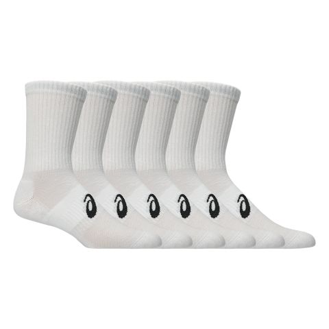 Chaussettes Asics Crew Logo Blanc x6
