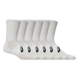 Chaussettes Asics Crew Logo Blanc x6