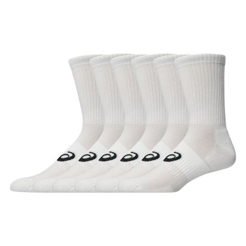 Chaussettes Asics Crew Logo Blanc x6