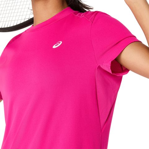 Tee-shirt Asics Court SS Top Femme 701