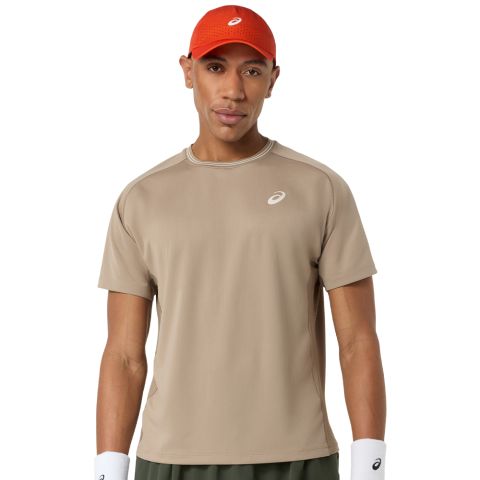 Tee-shirt Asics Game SS Homme Beige