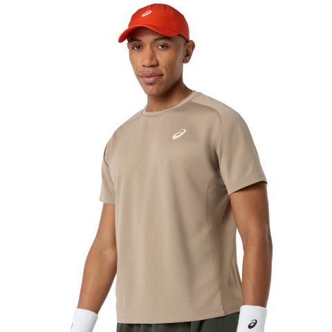Tee-shirt Asics Game SS Homme Beige