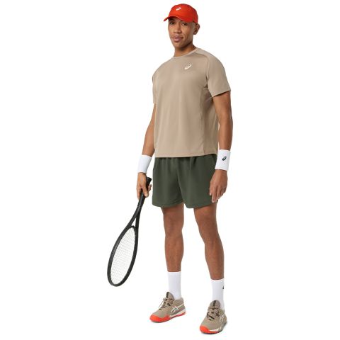 Tee-shirt Asics Game SS Homme Beige
