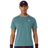 Tee-shirt Asics Game SS Homme Bleu Canard