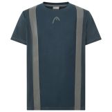 Tee-shirt Head Tech Club 25 Fille Bleu Marine