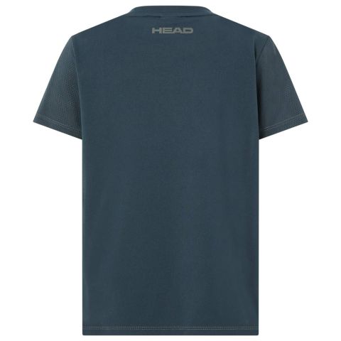 Tee-shirt Head Tech Club 25 Fille Bleu Marine