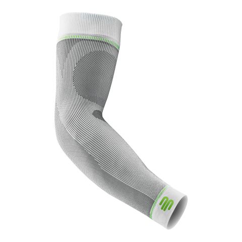 Manchons de Compression Bauerfeind Bras Long Blanc x2
