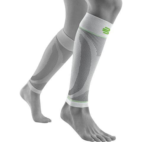 Manchons de Compression Bauerfeind Jambes Long Blanc x2