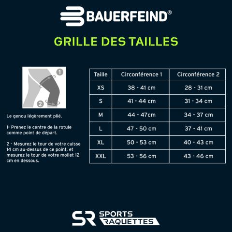 Genouillière de Maintien Bauerfeind Noir
