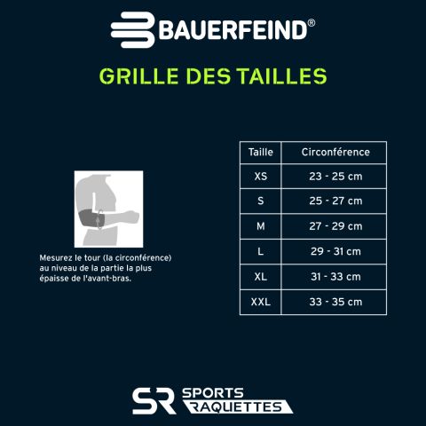Coudière Bauerfeind Support Noir