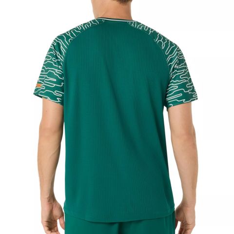Tee-shirt Asics Padel Court SS Top Homme Vert
