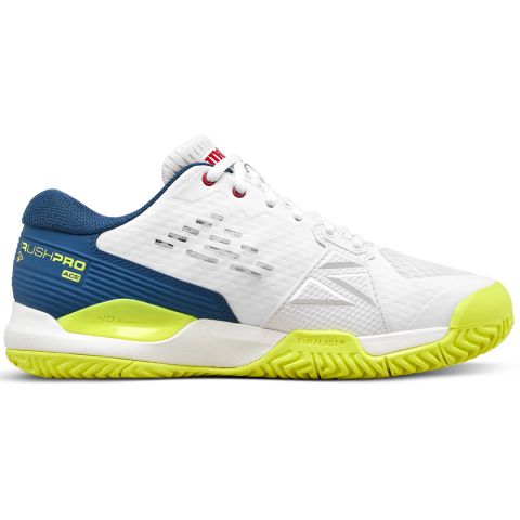 Chaussures Tennis Wilson Rush Pro Ace Junior Blanc/Bleu