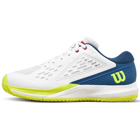 Chaussures Tennis Wilson Rush Pro Ace Junior Blanc/Bleu