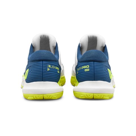 Chaussures Tennis Wilson Rush Pro Ace Junior Blanc/Bleu