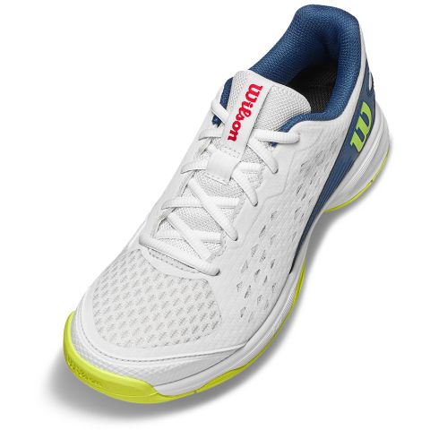 Chaussures Tennis Wilson Rush Pro Ace L Junior Blanc/Bleu