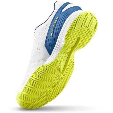 Chaussures Tennis Wilson Rush Pro Ace L Junior Blanc/Bleu