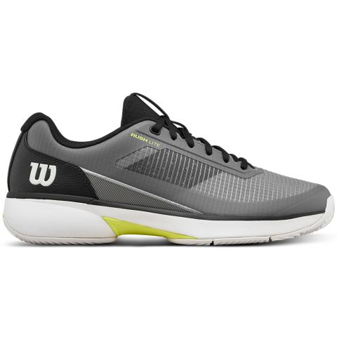 Chaussures Tennis Wilson Rush Lite 5 Terre Battue Homme Argent