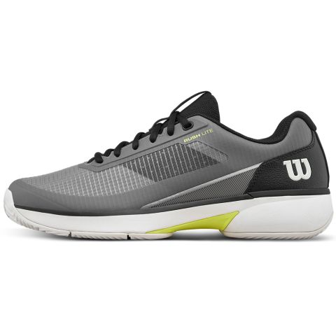 Chaussures Tennis Wilson Rush Lite 5 Terre Battue Homme Argent