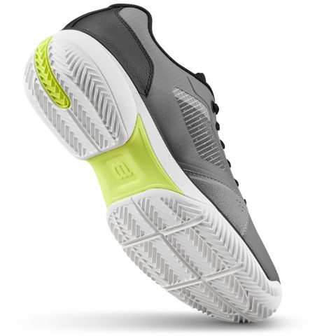 Chaussures Tennis Wilson Rush Lite 5 Terre Battue Homme Argent
