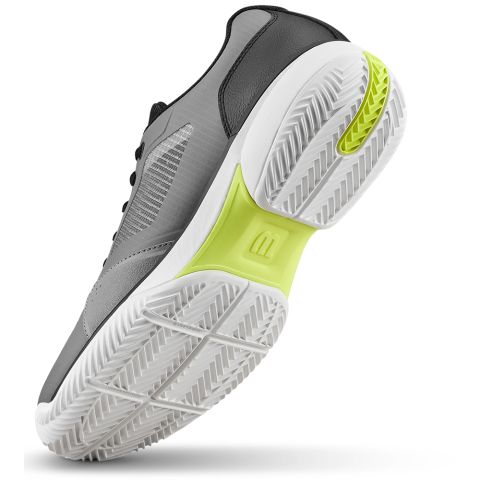 Chaussures Tennis Wilson Rush Lite 5 Terre Battue Homme Argent
