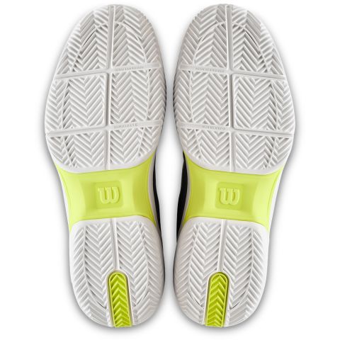 Chaussures Tennis Wilson Rush Lite 5 Terre Battue Homme Argent