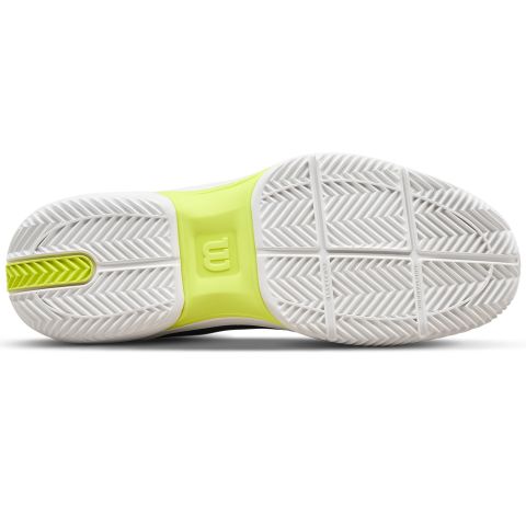 Chaussures Tennis Wilson Rush Lite 5 Terre Battue Homme Argent