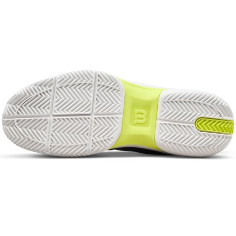 Chaussures Tennis Wilson Rush Lite 5 Terre Battue Homme Argent