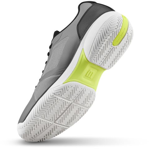 Chaussures Tennis Wilson Rush Lite 5 Homme Argent/Blanc