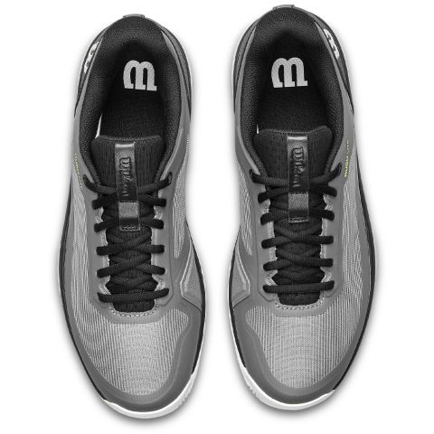 Chaussures Tennis Wilson Rush Lite 5 Homme Argent/Blanc