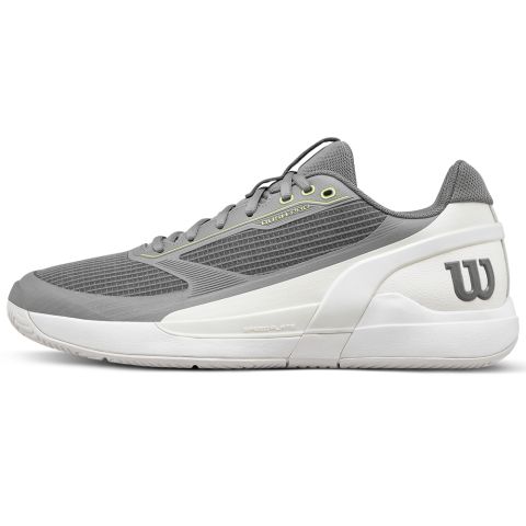 Chaussures Tennis Wilson Rush Pro 5 Homme Argent/Blanc