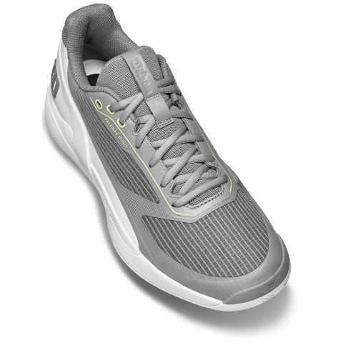 Chaussures Tennis Wilson Rush Pro 5 Homme Argent/Blanc