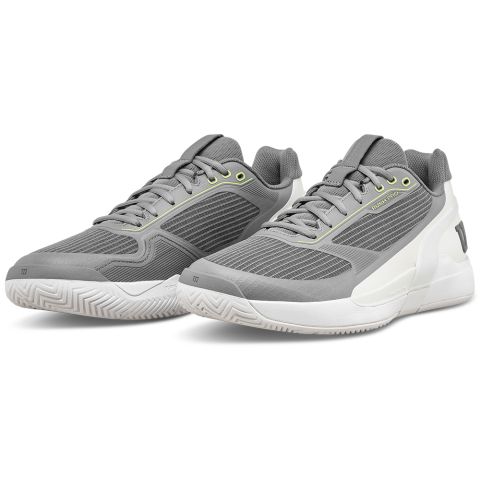 Chaussures Tennis Wilson Rush Pro 5 Homme Argent/Blanc