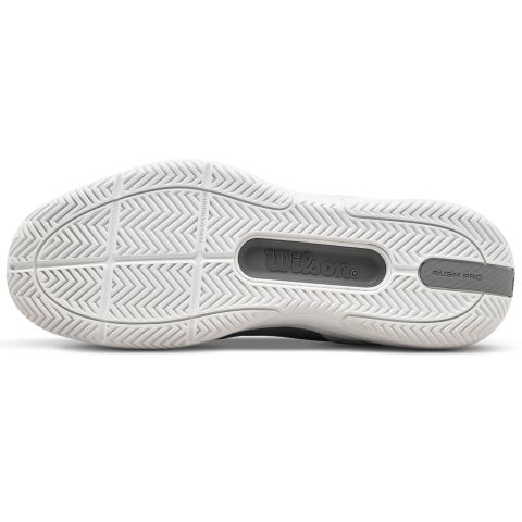 Chaussures Tennis Wilson Rush Pro 5 Homme Argent/Blanc