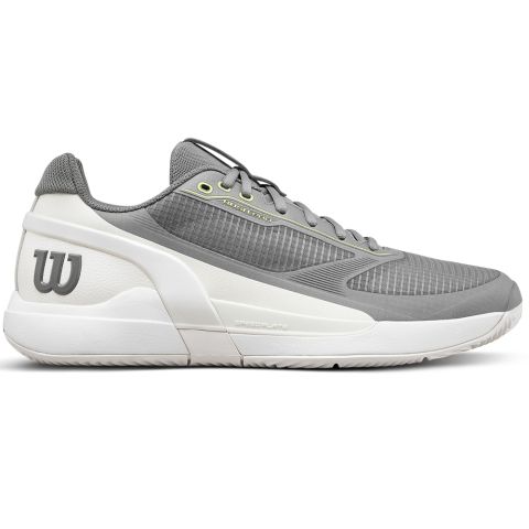 Chaussures Tennis Wilson Rush Pro 5 Terre Battue Homme Argent/Blanc
