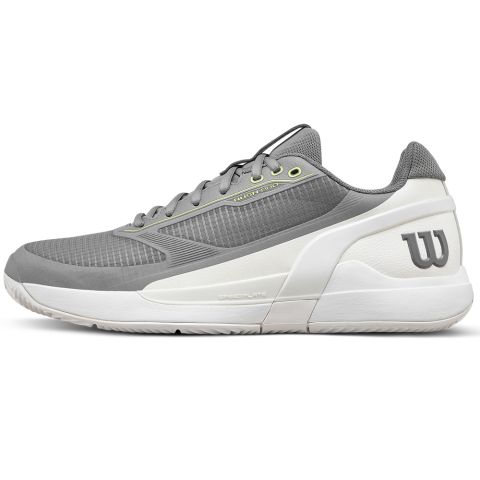 Chaussures Tennis Wilson Rush Pro 5 Terre Battue Homme Argent/Blanc