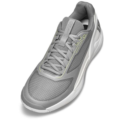 Chaussures Tennis Wilson Rush Pro 5 Terre Battue Homme Argent/Blanc